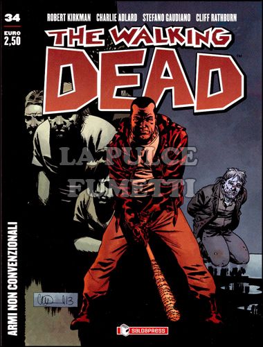WALKING DEAD EDICOLA # 34: ARMI NON CONVENZIONALI - COVER B - MAZZA